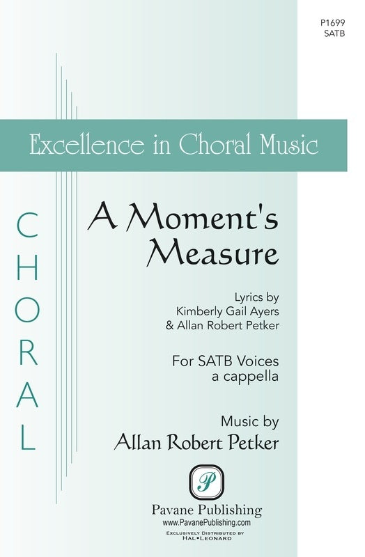 A Moments Measure Satb A Cappella Octavo