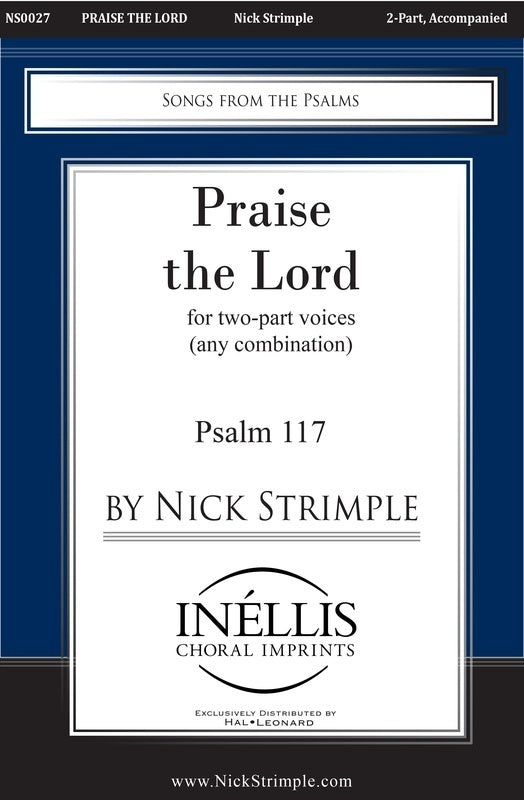 Praise The Lord 2 Part Any Combination Octavo