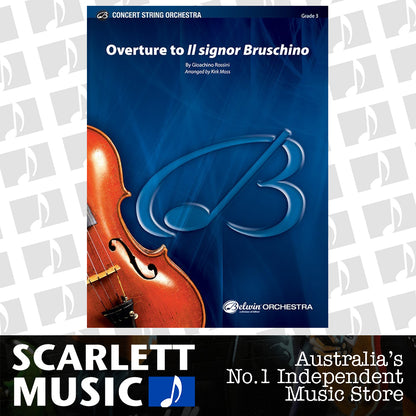 Overture To Il Signor Bruschino String Orchestra Gr 3 — view 2