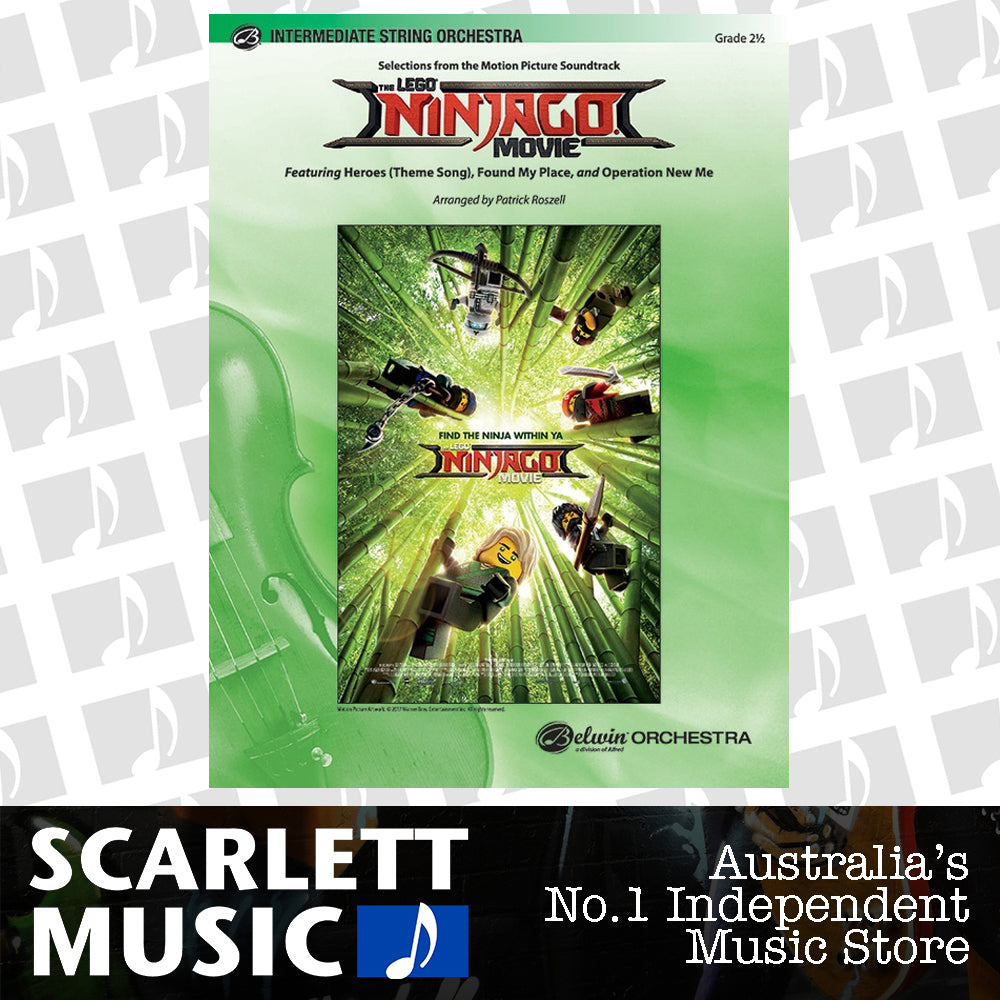 The Lego Ninjago Movie Selections String Orchestra Gr 2.5 — view 2