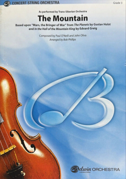 The Mountain String Orchestra Grade 3 Score/Parts by O’Neill/Olivia arranged by Phillips