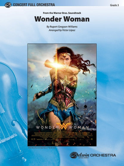 Wonder Woman Full Orchestra Sheet Music - Grade 3