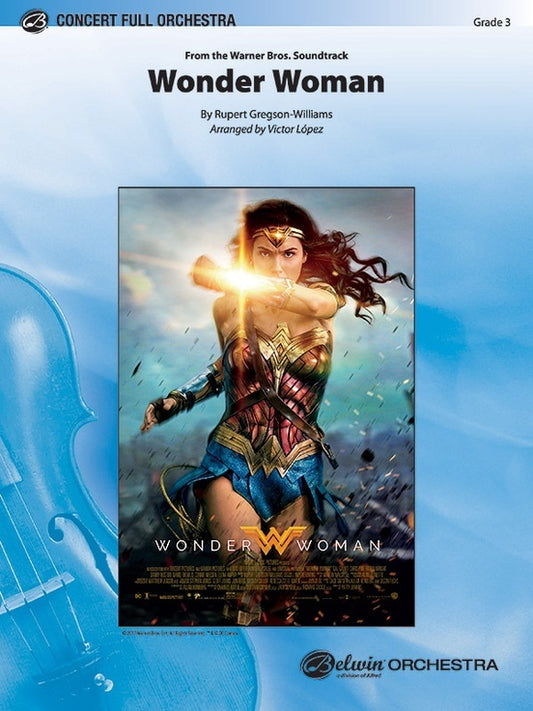 Wonder Woman Full Orchestra Sheet Music - Grade 3