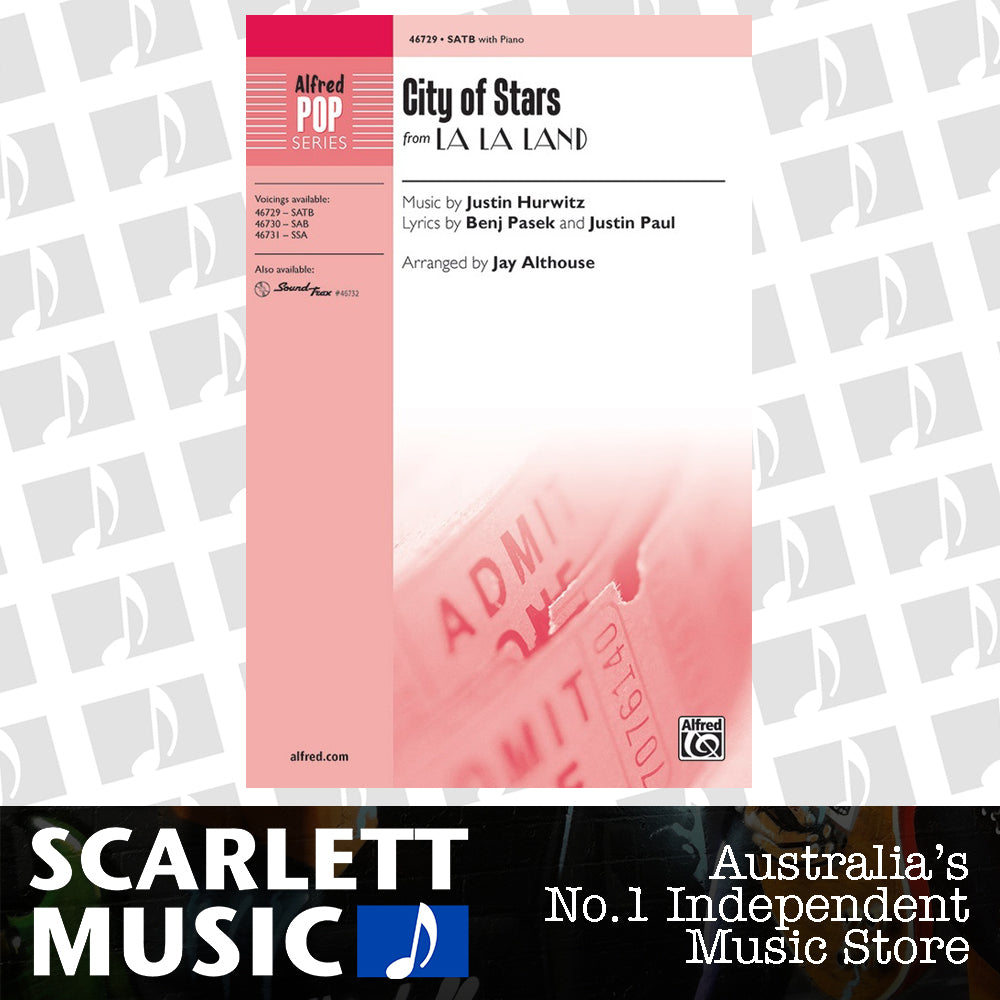 City Of Stars SATB — view 2