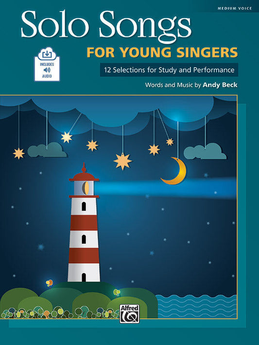 Solo Songs for Young Singers Medium Voice Book/CD by Andy Beck Alfred 46839