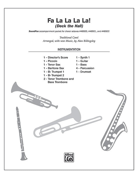 Fa La La La La! Soundpax Instrumental Parts
