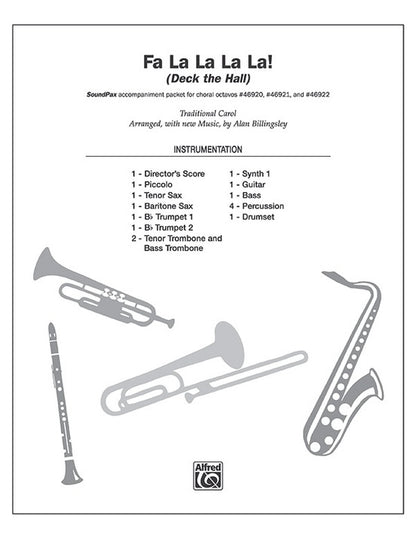 Fa La La La La! Soundpax Instrumental Parts