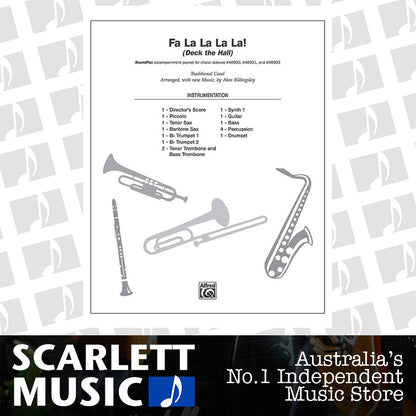 Fa La La La La! Soundpax Instrumental Parts — view 2