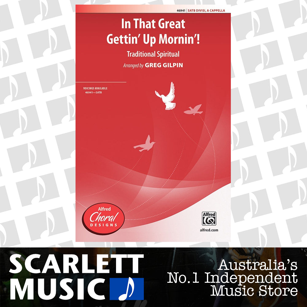 In That Great Gettin' Up Mornin'! SATB — view 2