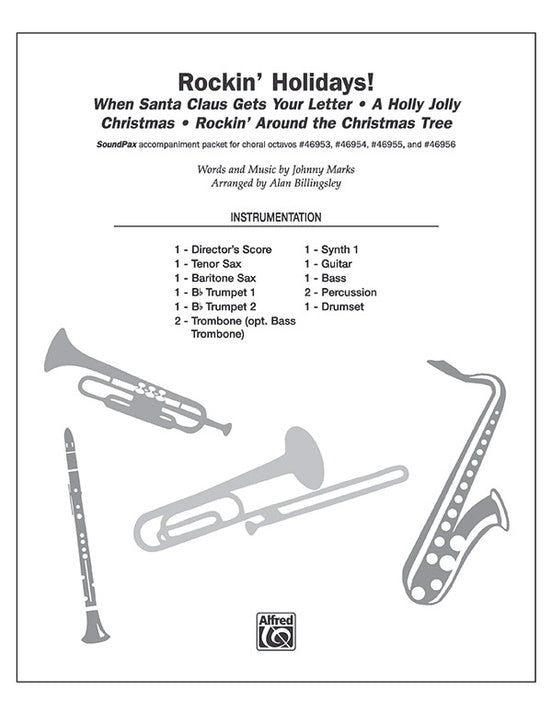Rockin' Holidays Soundpax Instrumental Parts