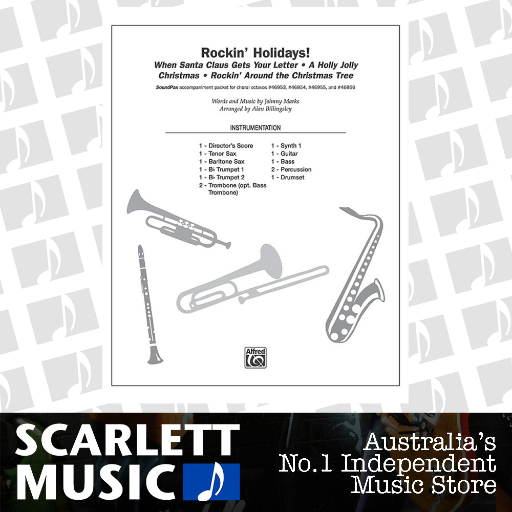 Rockin' Holidays Soundpax Instrumental Parts — view 2