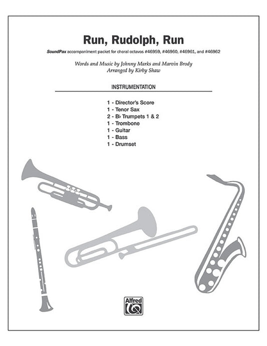 Run Rudolph Run Soundpax Instrumental Parts