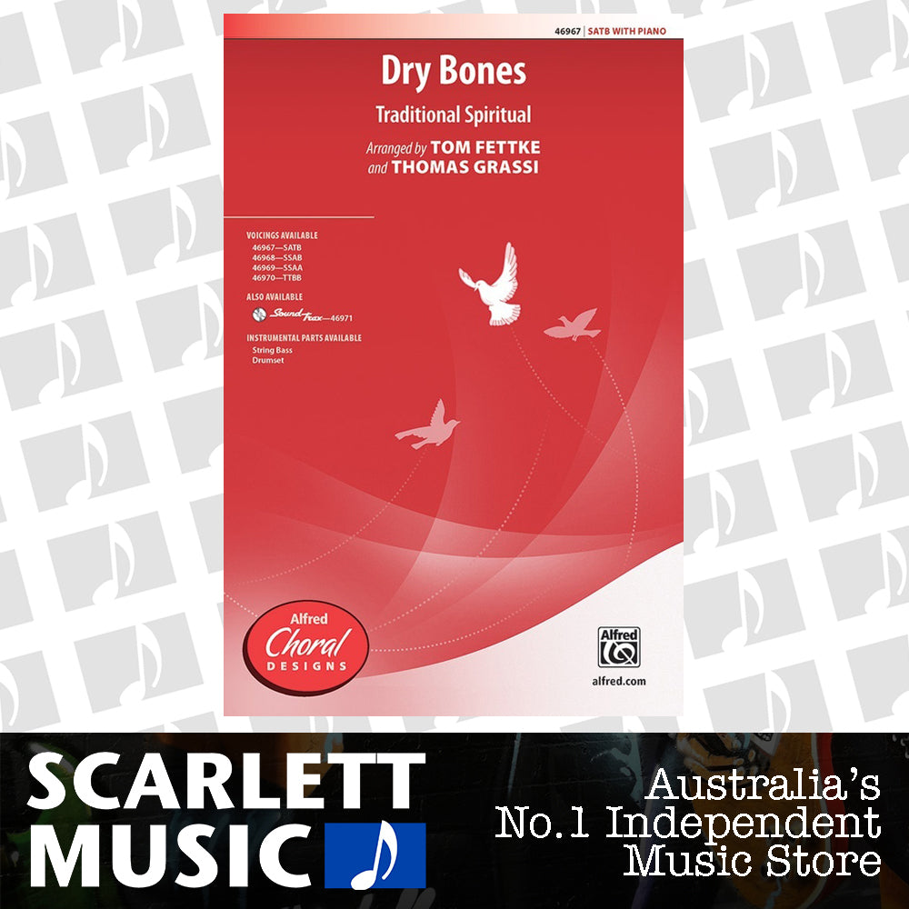 Dry Bones SATB — view 2