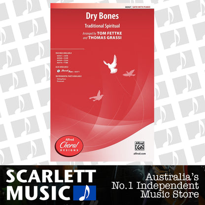 Dry Bones SATB — view 2