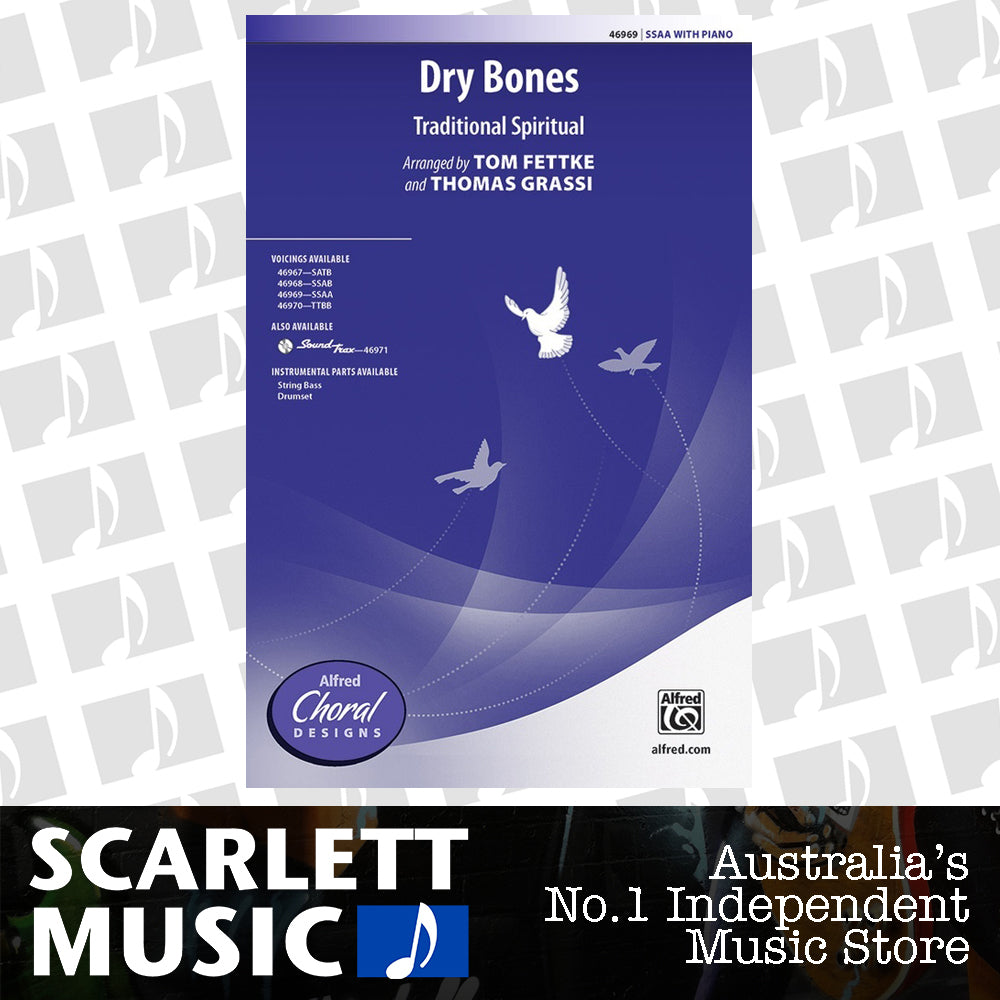 Dry Bones SSAA — view 2