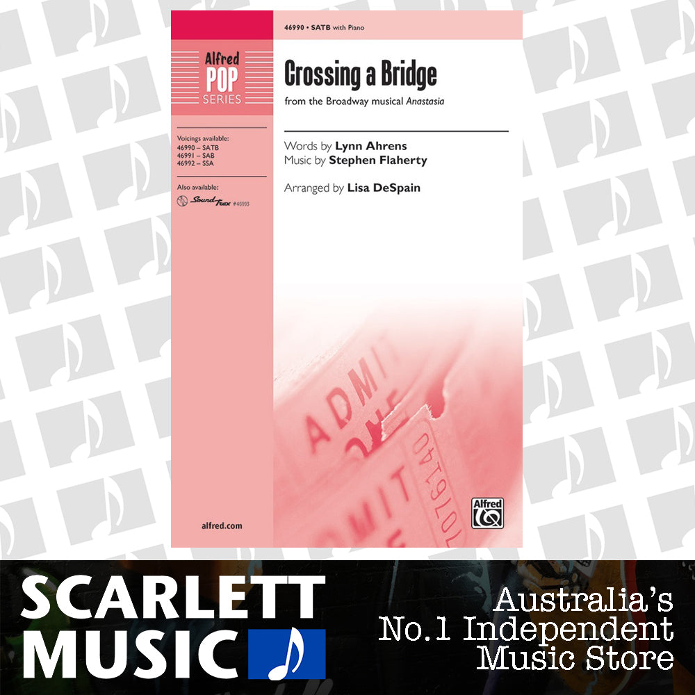 Crossing A Bridge SATB — view 2