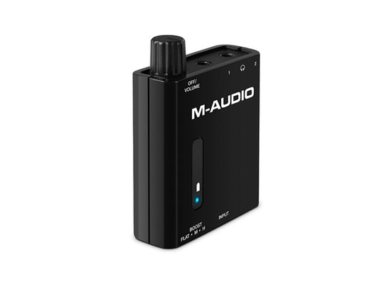 M-Audio : Bass Traveller H/Phone Amp 2 x 3.5 MM H/Phone Outs
