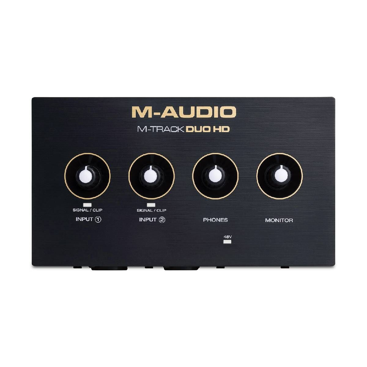 M-Audio M-Track Duo HD Producer Pack - 2-in/2-out USB-C Audio Interface with Headphones and M100 Studio Mic — view 4