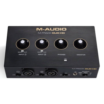 M-Audio M-Track Duo HD 2-in/2-out USB-C Audio Interface for Mac, PC, iOS, Android 24-bit/192kHz with Software Bundle — view 2