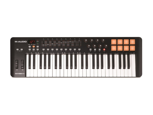 M-Audio : Oxygen 49 USB Key Controller - Pads  Pots  Faders