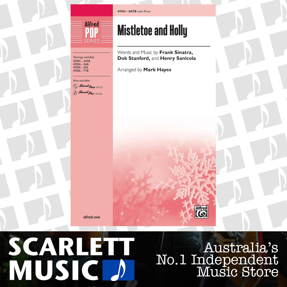 Mistletoe And Holly SATB — view 2