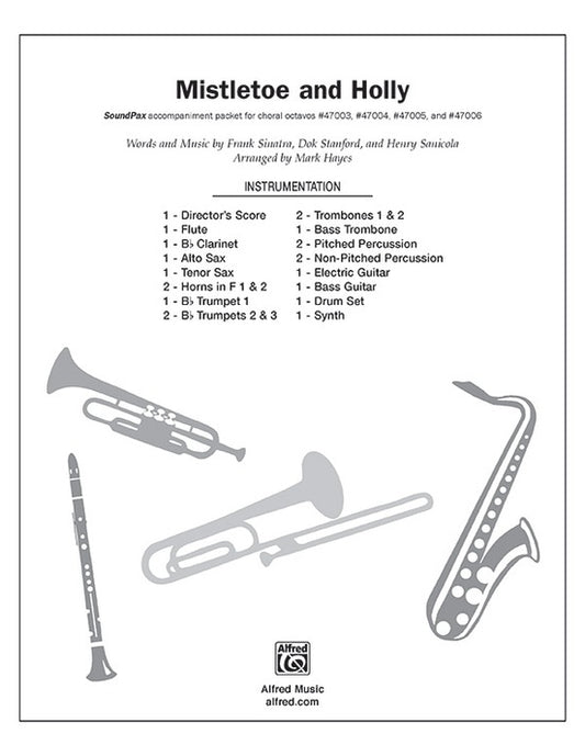 Mistletoe And Holly Soundpax Instrumental Parts