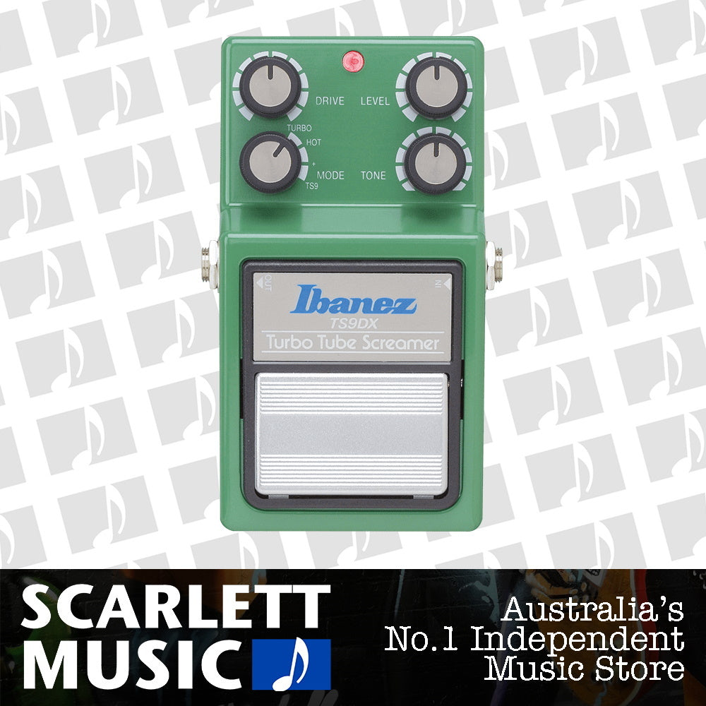 Ibanez TS9DX Tube Screamer Turbo Overdrive Effects Pedal — view 2