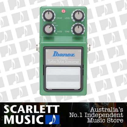 Ibanez TS9DX Tube Screamer Turbo Overdrive Effects Pedal — view 2