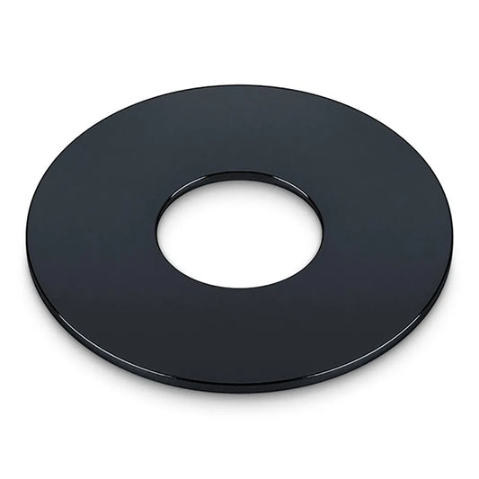 Schaller Guitar Toggle Switch Plate Black 1153-15200400 German-Made