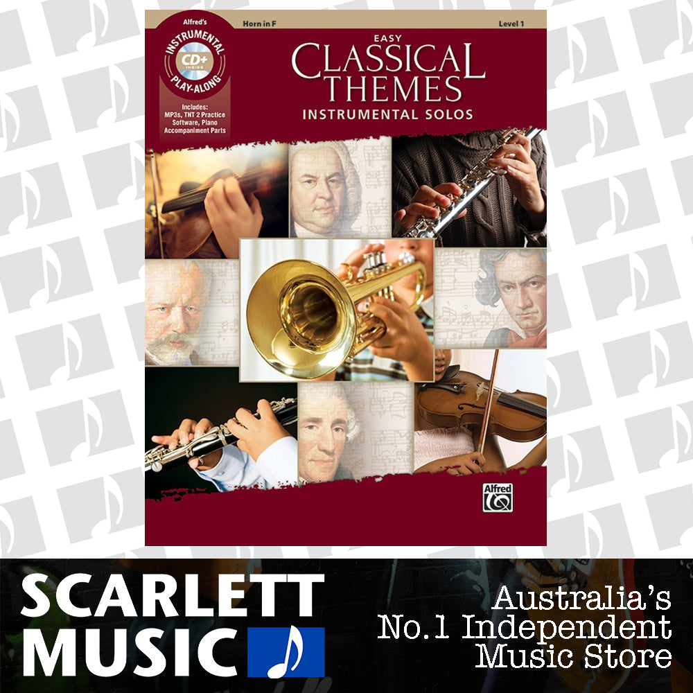 Easy Classical Themes Inst Solos Horn Book/CD — view 2