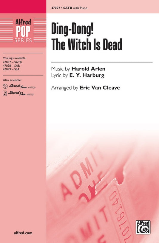 Ding-Dong! The Witch Is Dead SATB