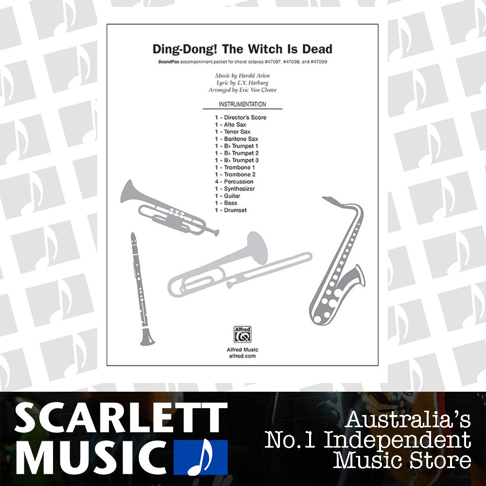 Ding-Dong! The Witch Is Dead Soundpax Parts — view 2