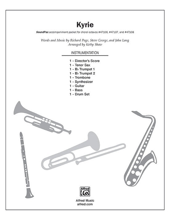 Kyrie Soundpax Instrumental Parts