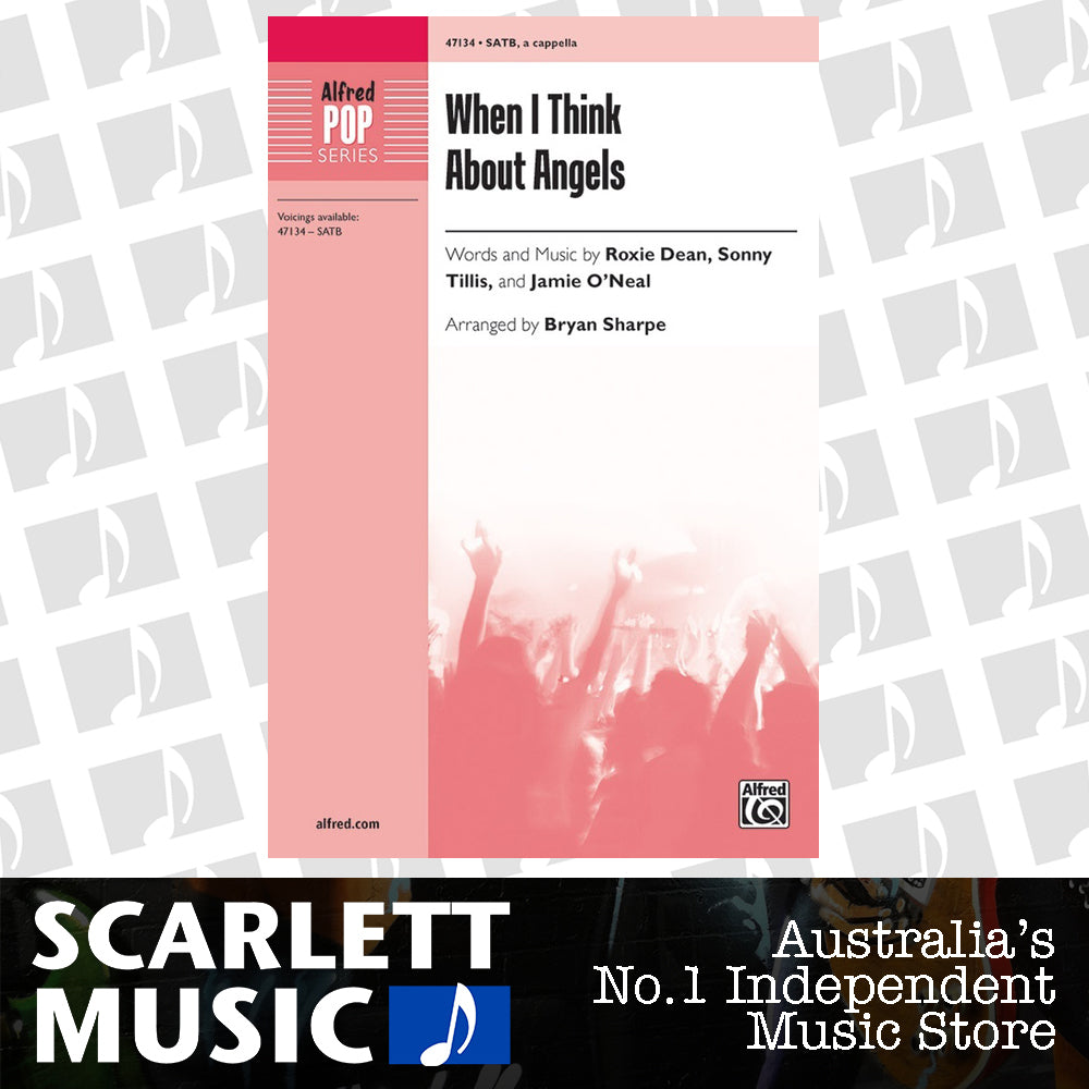 When I Think About Angels SATB — view 2