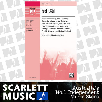 Feel It Still SATB — view 2