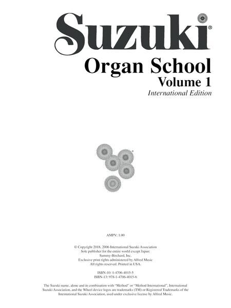 Suzuki Organ School Volume 1 Book and CD — view 2