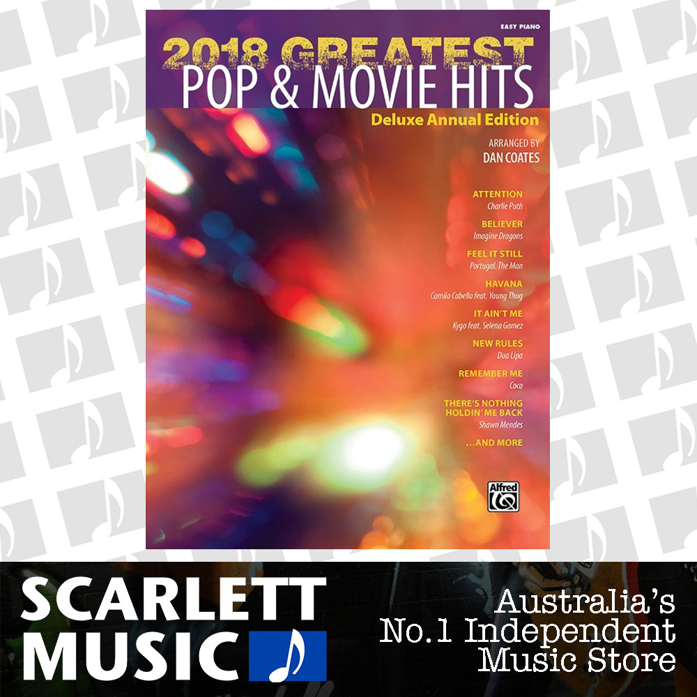 2018 Greatest Pop & Movie Hits - Easy Piano — view 2