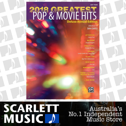 2018 Greatest Pop & Movie Hits - Easy Piano — view 2