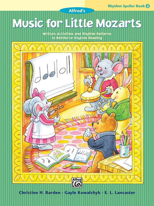Music for Little Mozarts Rhythm Speller Book 2 - Piano Sheet Music