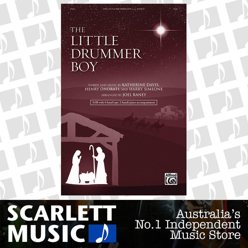 The Little Drummer Boy SAB — view 2