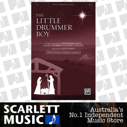 The Little Drummer Boy SAB — view 2
