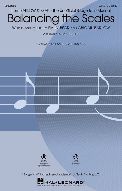 Balancing The Scales Satb Octavo