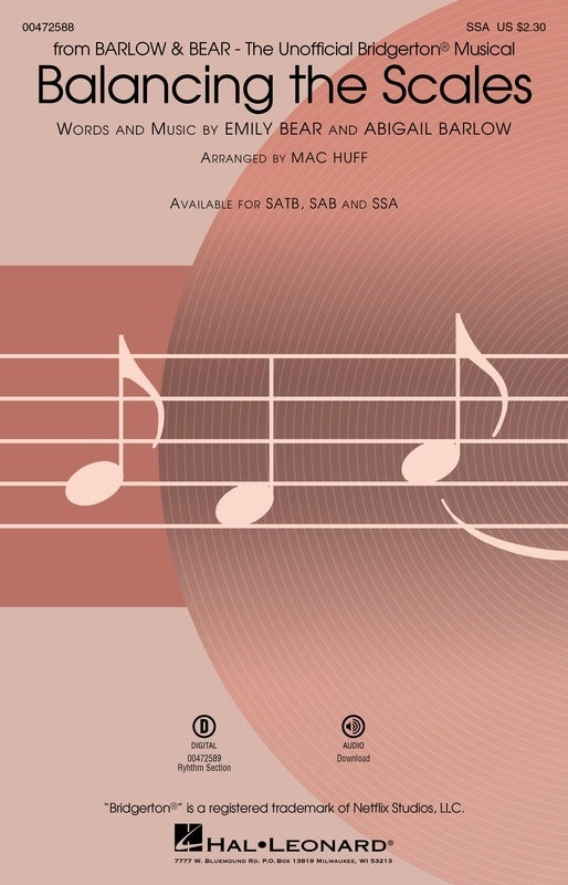 Balancing The Scales Ssa Octavo