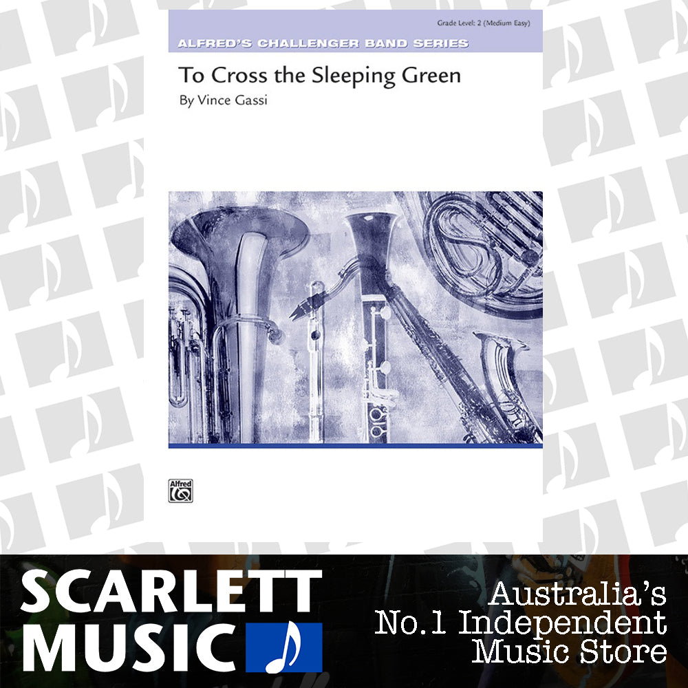 To Cross the Sleeping Green - Concert Band Sheet Music, Grade 2 — view 2