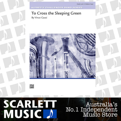 To Cross the Sleeping Green - Concert Band Sheet Music, Grade 2 — view 2