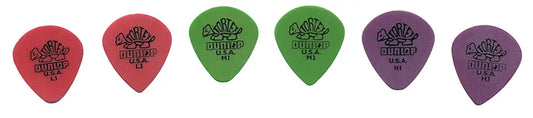 Jim Dunlop Jazz Pick Tortex Hard Round  (Single)