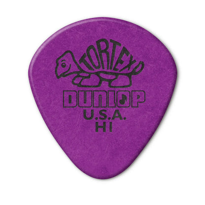 Jim Dunlop Jazz Pick Tortex Hard Round  (Single) — view 2