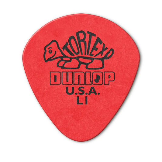 Jim Dunlop Jazz Pick Tortex Light Round  (Single)