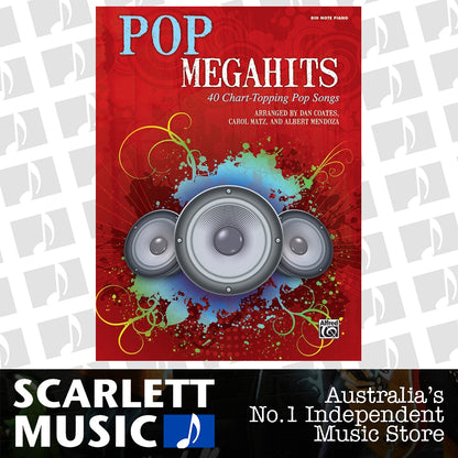 Pop Megahits 40 Chart-Topping Pop Songs Bn Piano — view 2