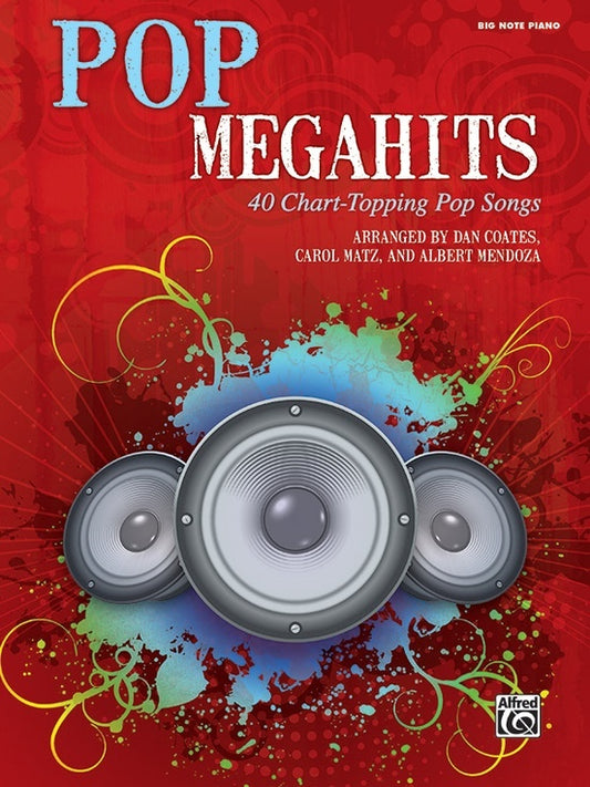 Pop Megahits 40 Chart-Topping Pop Songs Bn Piano